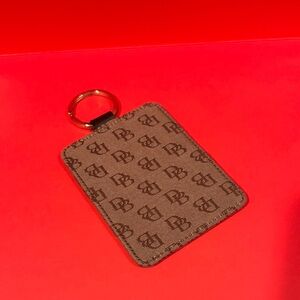 Dooney & Bourke ID Keychain -Monogram